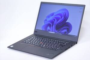 【即配】グラボGTX 32GBメモリ Corei7 Windows11搭載 Lenovo ThinkPad X1 Extreme i7-9750H RAM32G SSD512G 15.6インチ FHD GTX1650-4G