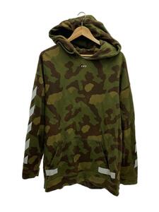 OFF-WHITE◆オフホワイト/パーカー/S/OMBB009F17601028/DIAG CAMOUFLAGE