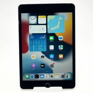 【2264】送料無料☆Apple☆iPad mini第4世代　Wi-Fi+Cellular 128GB☆スペースグレイ☆利用制限○☆SIMフリー