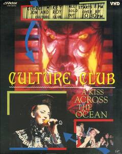 H00017424/VHD/カルチャー・クラブ (CULTURE CLUB)「A Kiss Across The Ocean ロンドン・ライブ 83 (1984年・VHM-58045・シンセポップ・