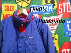 ★小さめなサイズ感の１着★94年製Patagoniaパタゴニアビンテージ中綿ダウンジャケットアウトドアジャケット90s90年代Kid