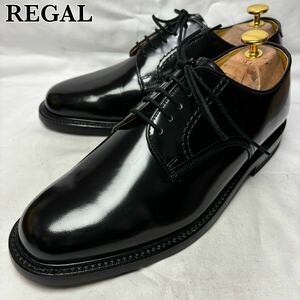 【新品未使用】REGAL 2504 外羽根 プレーントゥ 定番 ロングセラー