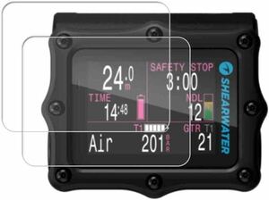 2枚入 For Shearwater Perdix対応腕時計用TPU保護フィルム