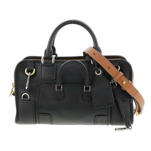 LOEWE （ロエベ） アマソナ28 マルチプリケーション バッグ ハンドバッグ Black [ROR]