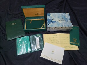 ■ROLEX80年代ヴィンテージBOX＆付属品一式■ロレックス箱.ボックス.ケースその9