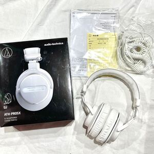 新品 Audio-Technica ATH-PRO5X 白 DJヘッドホン ホワイト オーディオテクニカ