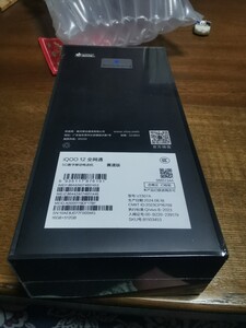 新品未開封 Vivo iQOO 12 ブラック black RAM 16GB ストレージ 512GB SIMフリー 日本語対応