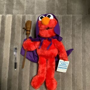 レア エルモ ぬいぐるみ セサミストリート Sesame Street Elmo 非売品 プライズ bigぬいぐるみ ハロウィン 魔女 Halloween 人形 新品