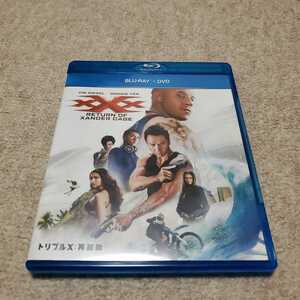 洋画　Blu-ray Disc+DVD2枚組　RETURN　OF　XANDER　CAGE　トリプルX:再起動