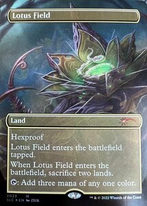 MTG ■土地/英語版■ 《睡蓮の原野/Lotus Field》★FOIL★ Secret Lair SLD