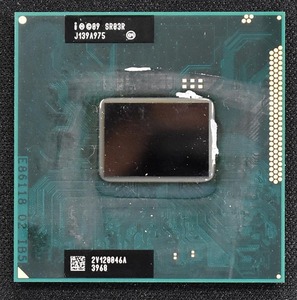 (送料込) Intel Core i7-2640M SR03R Socket G2 (rPGA988B) Sandy Bridge ノートPC向け Mobile CPU (動作確認済 中古品) (管:PCC15