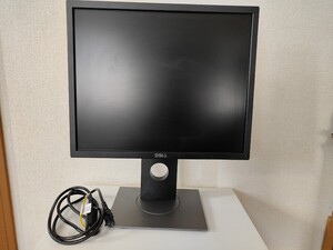 ◆DELL　19インチ　モニター　液晶　P1917ｓ　VGA　DP　HDMI　高さ調整　傾き調整　スタンド左右回転　2020年製