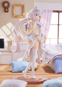 ネコぱら バニラ ～着替えのひと時～ 1/7完成品フィギュア PLUM直販限定 照れ顔パーツ付属 PLUM 