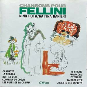 (C20H)☆ヴォーカル/カティーナ・ラニエーリ/Katyna Ranieri/Nino Rota/Chansons Pour Fellini/ニーノ・ロータ作品集☆