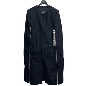 ラフシモンズ RAF SIMONS　 2020AW PUNK CAPE WITH LONG ZIPPER ケープコート 商品番号：8071000130600-071S-CTM