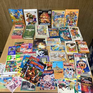 任天堂 ゲームキューブ 64 ファミコン スーパーファミコン 等　空箱　説明書　まとめ レトロゲーム