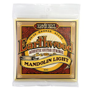 アーニーボール 弦 マンドリン ERNIE BALL 2067 Earthwood Mandolin Light Loop End 80/20 Bronze 9-34 Gauge マンドリン弦