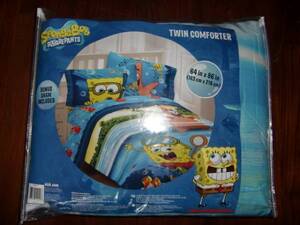 ☆SpongeBob・スポンジボブ・TWIN COMFORTER（ツイン掛け布団）☆