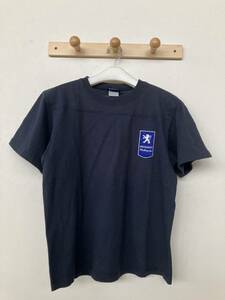 EDIFICE × Goodwear エディフィス × グッドウェア 別注 USA製 PEUGEOTワッペン メンズ 半袖Tシャツ 良品 size Ｍ