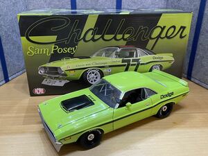 ACME 1/18 1970 Dodge Challenger Trans Am Sam Posey チャレンジャー ダッジ A1806001B 528台限定