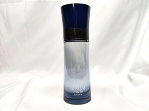 75ml【ほぼ未使用】Code Colonia Giorgio Armani　アルマーニ コードコロニア ジョルジオアルマーニ コード オードトワレ オーデトワレ