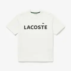 新品LACOSTE ヘビーウェイトロゴTシャツ ジャージ素材