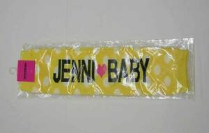 未使用品】　ジェニィ　SISTER　JENNI　BABY　★　レッグウォーマー　★　イエロー　ドット　☆　　☆　