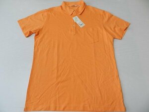 新品！■UNIQLO/ユニクロ！【★オレンジ！■消臭・DRY/ドライ！】ドライシャツカラー・ボタンダウン！/XLサイズ