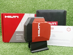 中古 HILTI ヒルティ 緑色下げ振りレーザー ホイントレーサー PM 2-PG