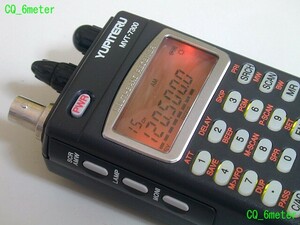 ■CQ_6meter■壊れたままの受信機を復活させませんか?! YUPITERU MVT-7300メンテナンス承ります♪