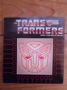 トランスフォーマー　G1 1980年代頃のカタログ　英語版　Transformers　玩具　