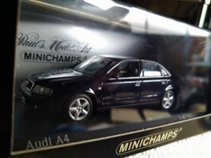 PMA 1/43 Audi アウディ A4 2000 (ブルーM)