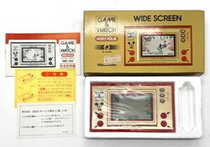 【おそらく新品未使用】任天堂 ゲーム＆ウォッチ ミッキーマウス MC-25 Nintendo GAME&WATCH MICKEY MOUSE