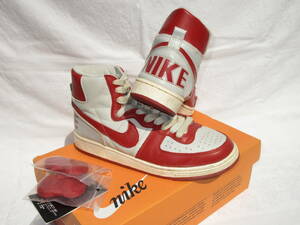 美品 送料無料 2008年 限定 ナイキ NIKE TERMINATOR HIGH VNTG US7.5 25.5cm 318677-061 ヴィンテージ ターミネーター 赤×灰red×gray