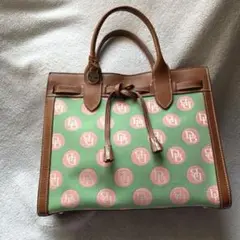 Dooney & Bourke ハンドバッグ  シグネチャー キャンバス&レザー