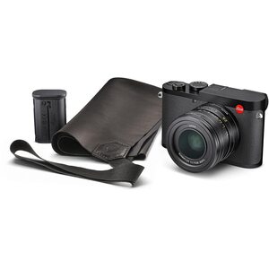 【中古】Leica(ライカ) ブラックアルマイトデジタルカメラ Q2 防水 防塵 高速 コンパクト 19050