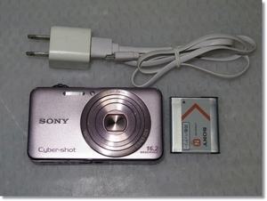 ◇◆動作確認済み　SONY/ソニー Cyber-shot【DSC-WX50】ピンク　バッテリーパック・充電コード付き◆◇