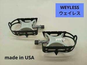 44【幻の一品・新品・未使用】アメリカ製　WEYLESS　ウェイレス　ペダル