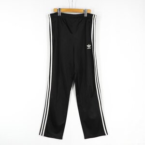 adidas アディダス トラックパンツ ブラック size M #24966 ジャージパンツ アメカジ