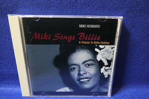 ★同梱発送不可★中古CD / ミキ・ハワード / ミキ・シングス・ビリー - ビリー・ホリデイに捧ぐ MIKI HOWARD / BILLIE HOLIDAY/ BVCG-619 