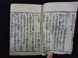 ｖ▼*　発行年不明　源氏爪印 巻第一　1冊　不揃い　和本　古書/K01