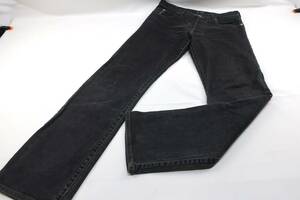 ★【S送900円】1413　ARMANI JEANS　アルマーニ ジーンズ　イタリア製　メンズ　ストレートデニム　グレー系　31　ボタンフライ