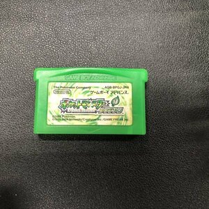 GBA ポケットモンスター リーフグリーン ゲームボーイアドバンス 動作確認済み Nintendo ニンテンドー Q124