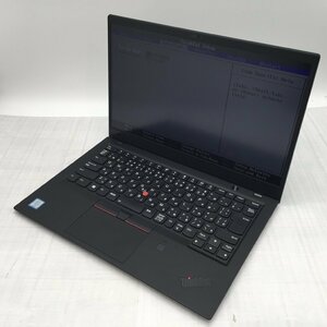 Lenovo ThinkPad X1 Carbon 20KG-S02G0L Core i5 8350U 1.70GHz/16GB/256GB(NVMe) 〔A0526〕