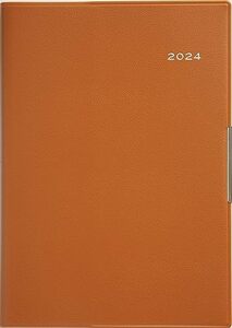 高橋書店 高橋 手帳 2024年 B6 ウィークリー フェルテ 8 れんが No.238 (2023年 12月始まり)