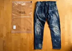 SEQUEL ダメージ デニムパンツ Ldenimフラグメントfragment