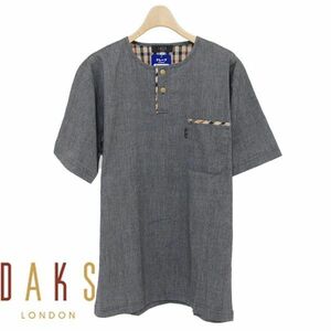 DAKS(ダックス)クレープ素材シャツＭ