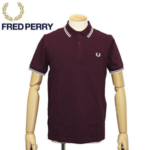 FRED PERRY (フレッドペリー) M3600 TWIN TIPPED FRED PERRY SHIRT ティップライン ポロシャツ FP536 597OXBLOOD XL