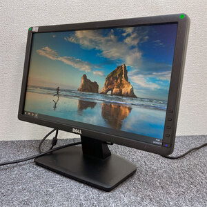 在庫処分！ 中古 ワイドHD液晶モニター 2012年 ★ DELL E1912Hc 18.5型 解像度：1366×768 入力：VGA 接続ケーブル/電源ケーブル付