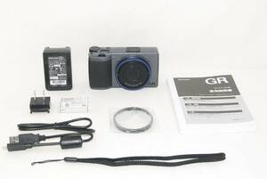 ★極少3758ショット★RICOH リコー GR Urban Edition GR iiix GR3x メタリックグレー 付属品満載♪